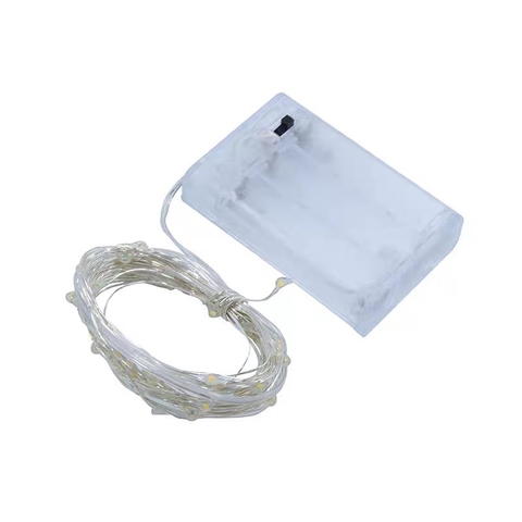 Kẽm Pin 5m/50 bóng - vàng/trắng/RGB (chớp)