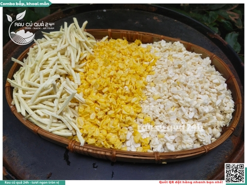 Bắp mix - Khoai môn