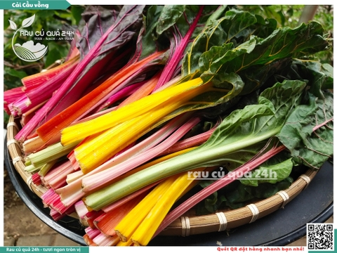 Rau Cải cầu vồng khoảng 300g