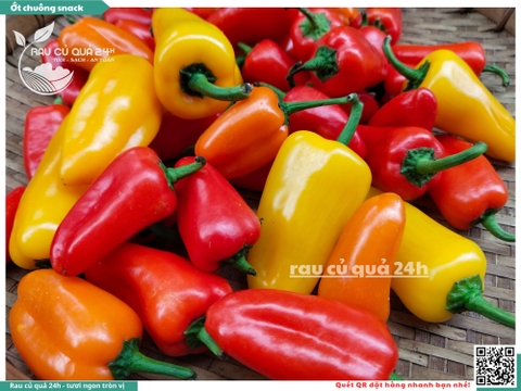 Ớt ngọt snack 200g