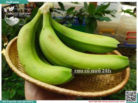Quả Chuối xanh - 400g