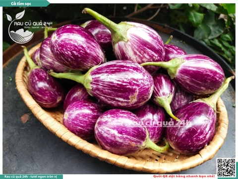 Quả Cà tím sọc - 400g