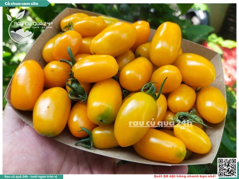 Cà chua cherry cam sữa - 500g