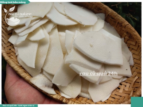 Măng tươi bào mỏng