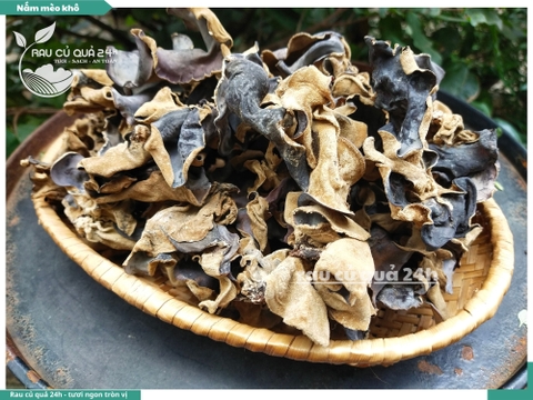 Nấm mộc nhĩ (Nấm mèo khô) khoảng 45g