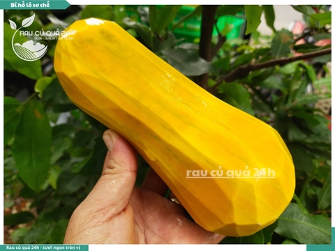 Bí hồ lô sơ chế khoảng 600 - 800g