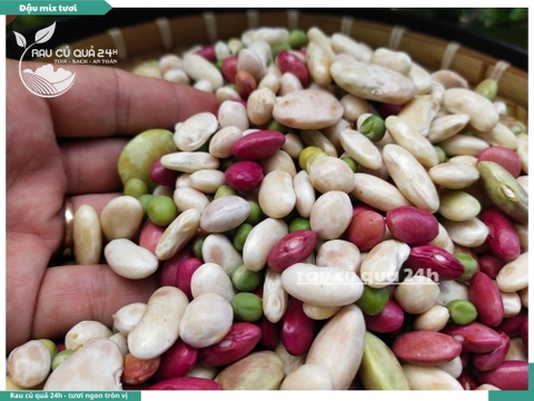 Đậu mix tươi