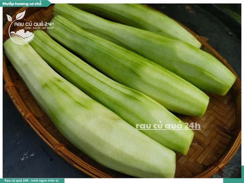 Mướp hương sơ chế khoảng 400 - 550g