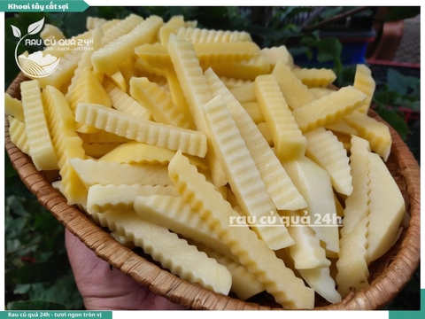 Khoai tây cắt sợi khoảng 350 - 550g