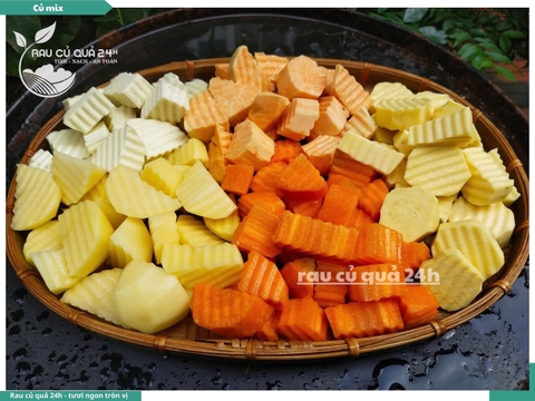 Combo Củ mix khoảng 400g