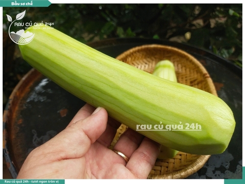 Quả bầu sơ chế khoảng 400 - 600g