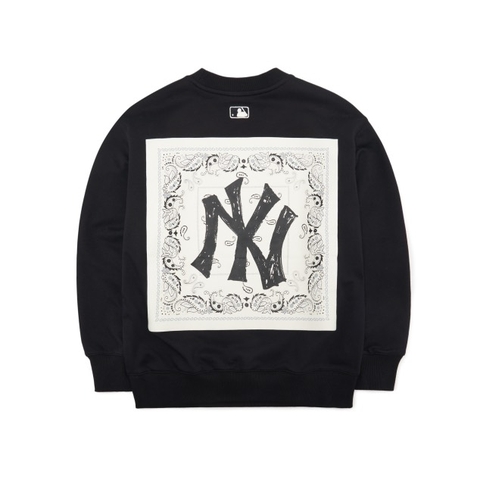 SWEATER MLB PAISLEY SWEATSHIRT NEW YORK YANKEES - 3AMTI0121-50BKS