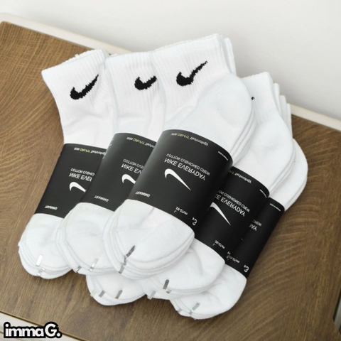 SOCK NIKE DRI-FIT MID WHITE