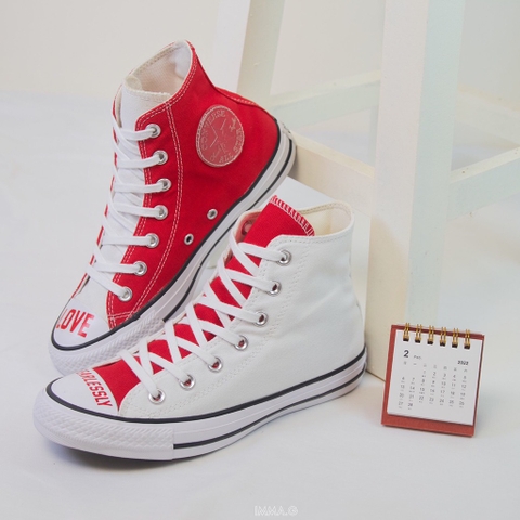 CONVERSE CLASSIC LOVE FEARLESSLY RED HI - 567310C