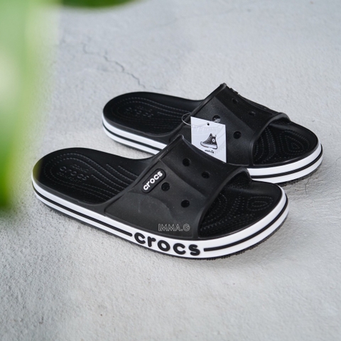 SLIDE CROCS BAYABAND BLACK - 205392-066