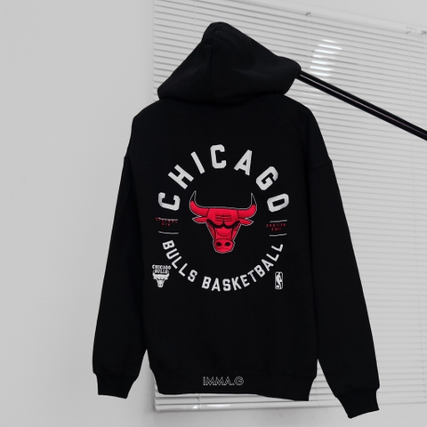 HOODIE CHICAGO BULL BLACK