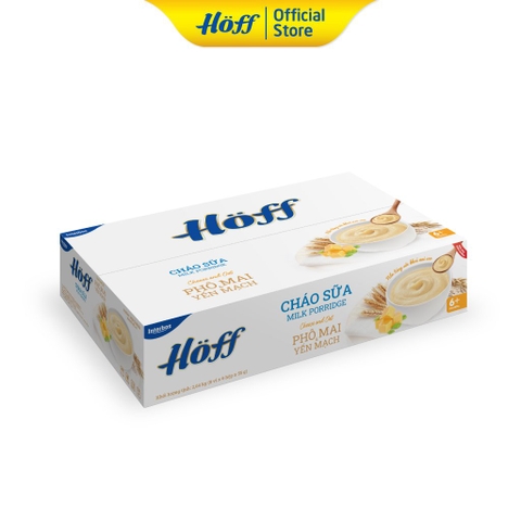 Cháo Sữa Phô Mai - Yến Mạch Hoff (1 thùng - 48 hộp)