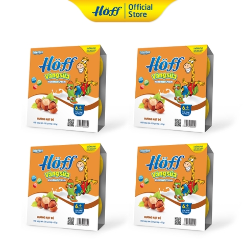 Váng sữa vị Hạt dẻ Hoff (4 vỉ - 16 hộp)