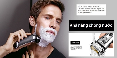 Review Dòng Máy Cạo Râu Điện Braun Series 9 Cao Cấp