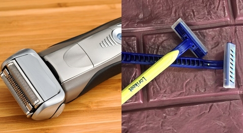 Nên dùng loại nào làm sạch râu? Máy cạo râu hay dao cạo râu tốt hơn