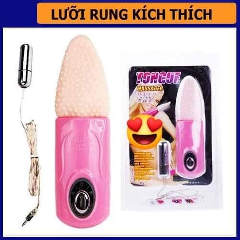 Lưỡi liếm Tongue kèm trứng rung tình yêu kích thích điểm G