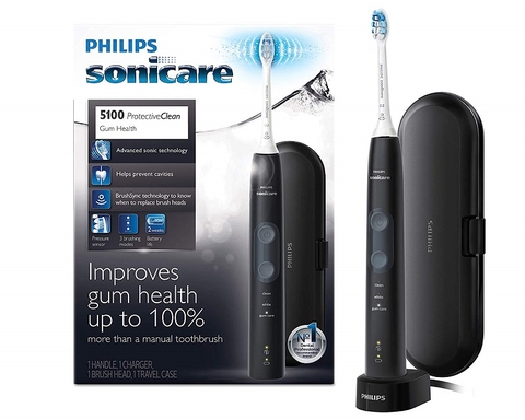 Bàn chải đánh răng điện Philips Sonicare Protective Clean 5100 - HX6857/11 chính hãng