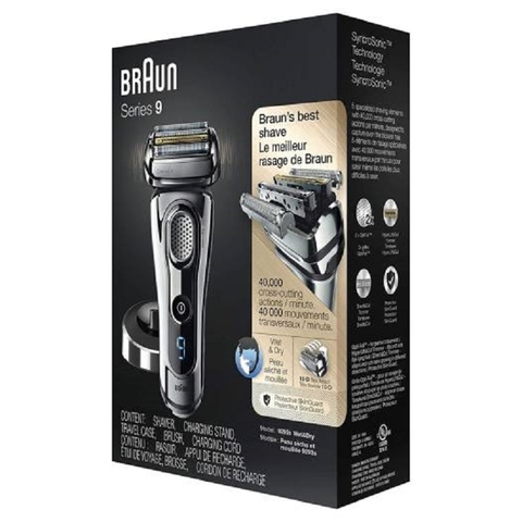 Máy Cạo Râu Braun Series 9 9293S Wet & Dry Nhập Khẩu Chính Hãng