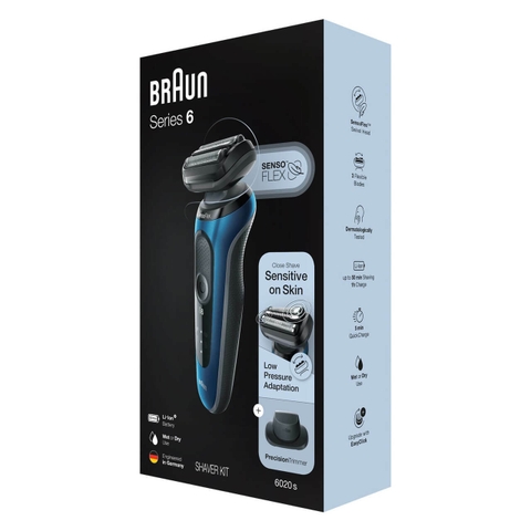 Máy Cạo Râu Đa Năng Braun Series 6 - Hàng Chính Hãng, Mới Nguyên Seal