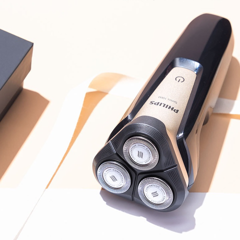 Máy cạo râu điện 3 lưỡi tự mài đa năng Philips S1020 cạo khô và ướt | chính hãng