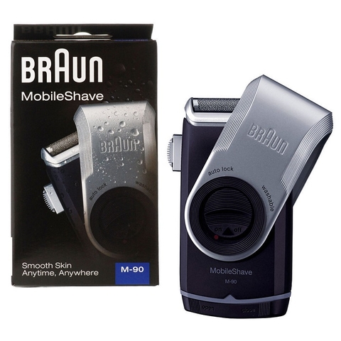 Máy Cạo Râu Mini Braun Series M90 Chính Hãng Đức – Nhỏ Gọn Du Lịch