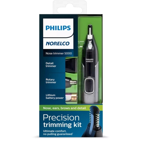 Máy cắt, tỉa lông mũi, lông tai, lông mày Philips Norelco Nose Trimmer NT5600/42
