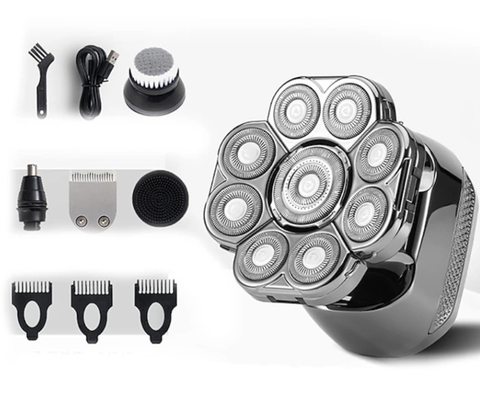 Máy Cạo Trọc Đầu Đa Năng SHAVER 5 in 1 9D, 9 Lưỡi Thông Minh