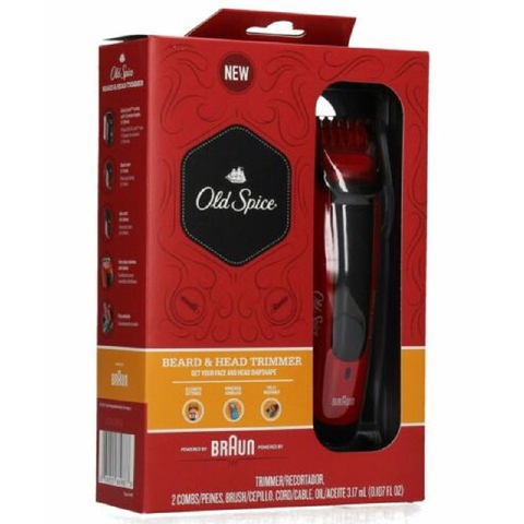 Tông Đơ Cắt Tóc Braun Old Spice Chính Hãng – Mạnh Mẽ, Đa Năng