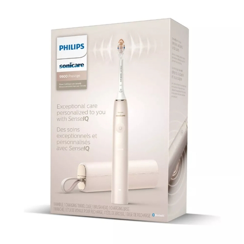 Bàn chải điện cao cấp Philips Sonicare 9900 Prestige | Hàng Mỹ