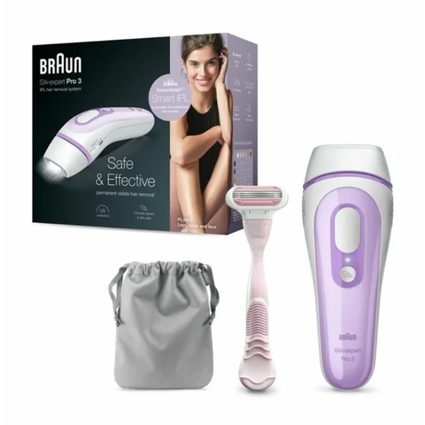 Máy Triệt Lông Vĩnh Viễn Cao Cấp Braun Silk-Expert Pro 3 PL3012