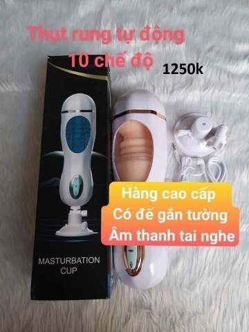 Âm đạo giả bú mút tự động Mega Bator Mouth Rung Rên Thụt