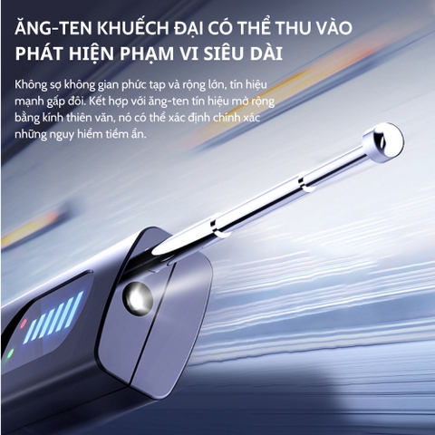 MÁY DÒ SÓNG PHÁT HIỆN CAMERA THEO DÕI, GPS, NGHE LÉN T15 GIÁ SỈ