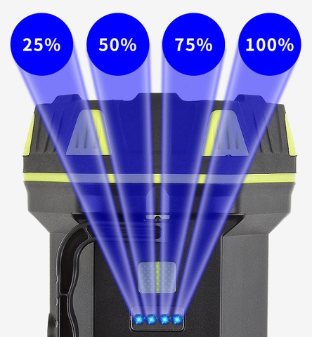 ĐÈN PIN SIÊU SÁNG 8 CHẾ ĐỘ HC-262