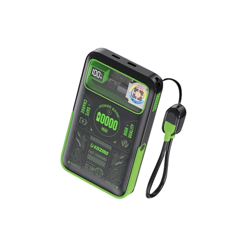Pin KOZMO KM-06W 10.000mAH Ko Dây