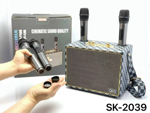 LOA KARAOKE BLUETOOTH QIXI SK-2039