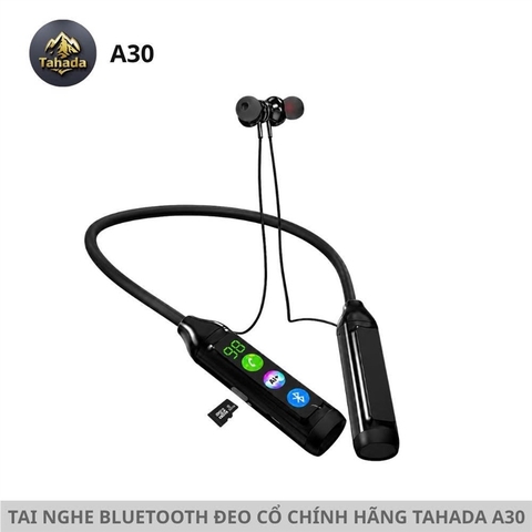 TAI NGHE BLUETOOTH ĐEO CỔ CHÍNH HÃNG TAHADA A30