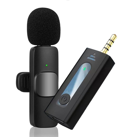 Mic Thu Âm Cài Áo Livestream K35 Chui Jack 3.5mm Giá Sỉ