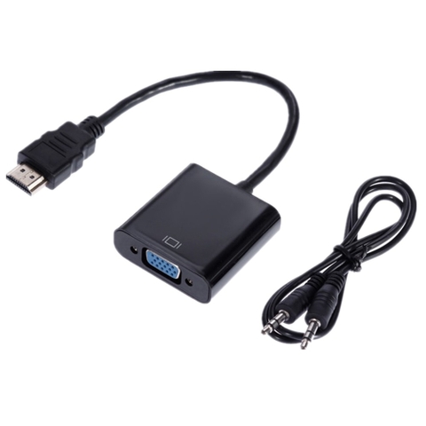 Cáp Chuyển Hdmi Ra VGA (Có Audio) Giá Sỉ