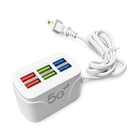 HUB CHUYỂN CỔNG USB ĐA NĂNG 6IN1 5G 3.1A (MODEL 6U)