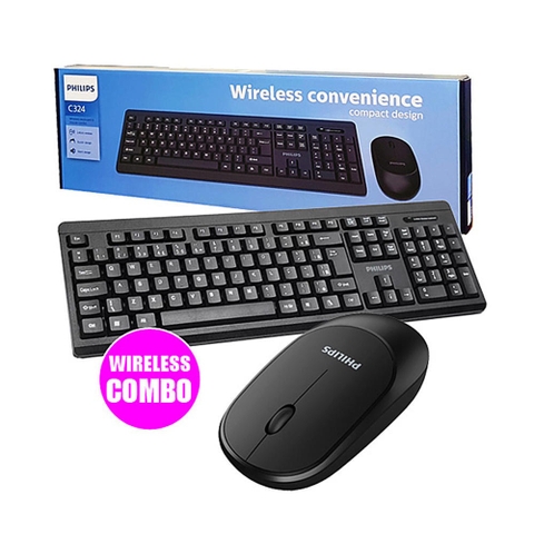 COMBO BÀN PHÍM PHILIPS C324 (SPT-6324)