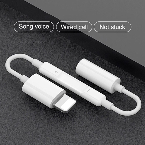 Jack Chuyển iPhone Sang 3.5mm Có Nút Chỉnh Âm Lượng Giá Sỉ