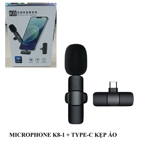 MIC THU ÂM K8 CHUI TYPE-C LIVESTREAM