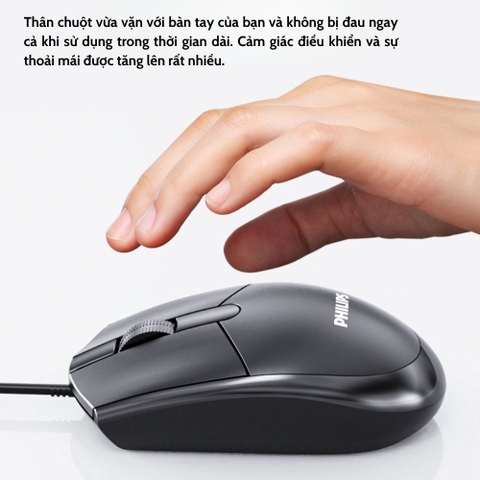 CHUỘT CÓ DÂY PHILIPS SPK7237 GIÁ SỈ