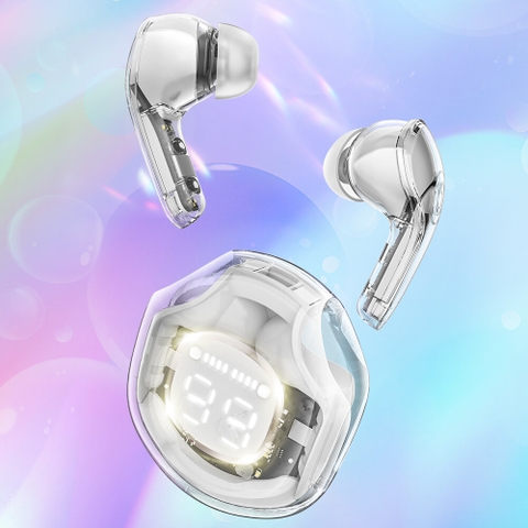 TAI NGHE BLUETOOTH AIR39 VỎ TRONG SUỐT GIÁ SỈ