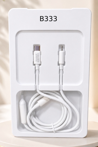 CÁP SẠC CHÍNH HÃNG TAHADA B333 TYPE-C TO TYPE-C + LIGHTNING
